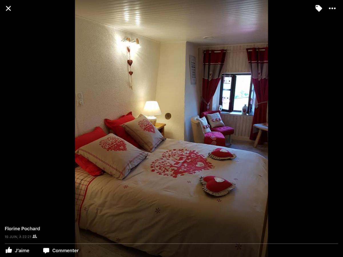 La Ferme De La-Haut B&B Le Haut-du-Them Exteriér fotografie