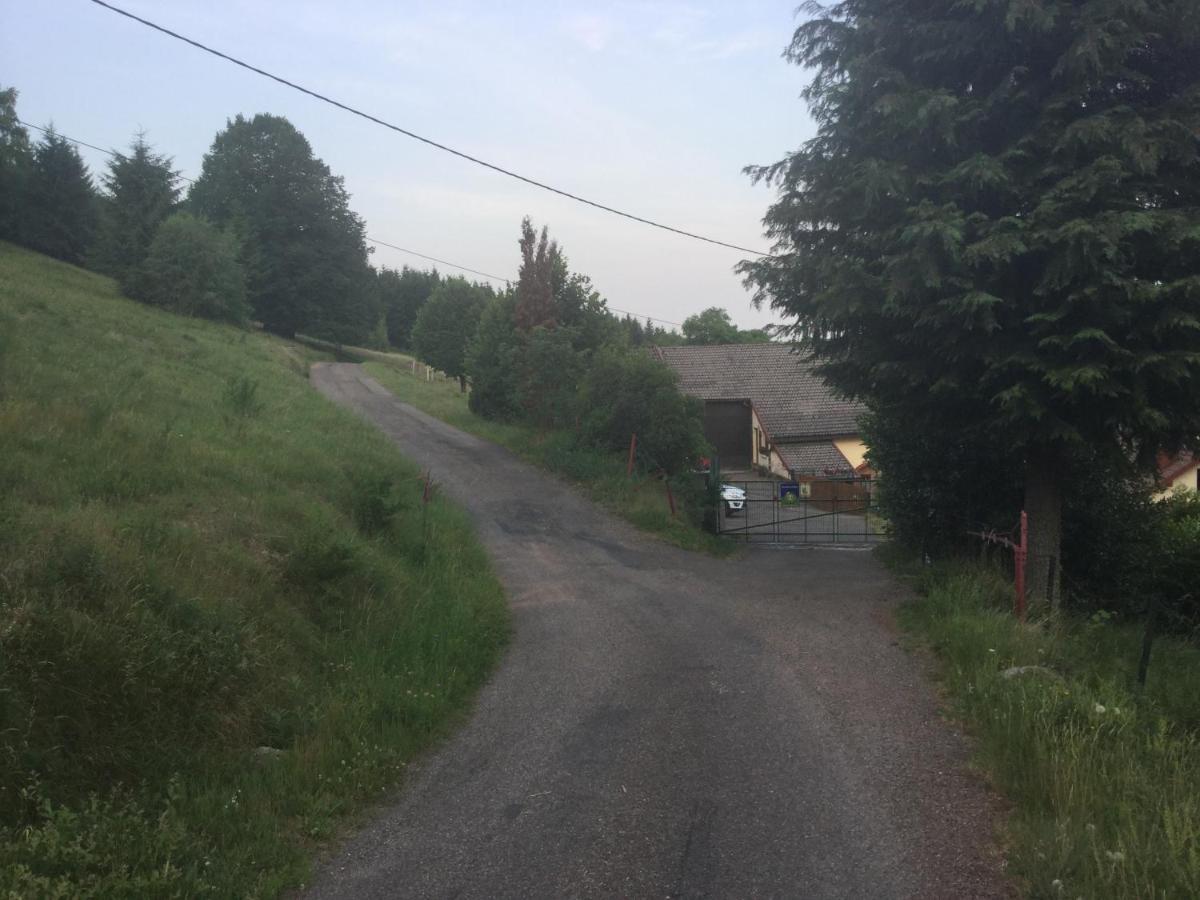 La Ferme De La-Haut B&B Le Haut-du-Them Exteriér fotografie
